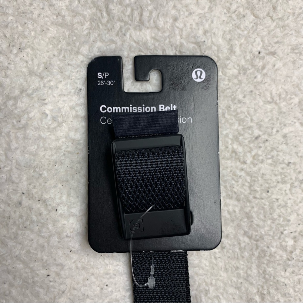 Lululemon Commission Belt NWT Size Small Black - Picture 8 of 14